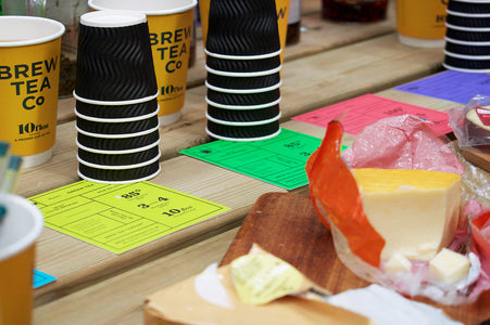 Tea and Cheese Pairing.